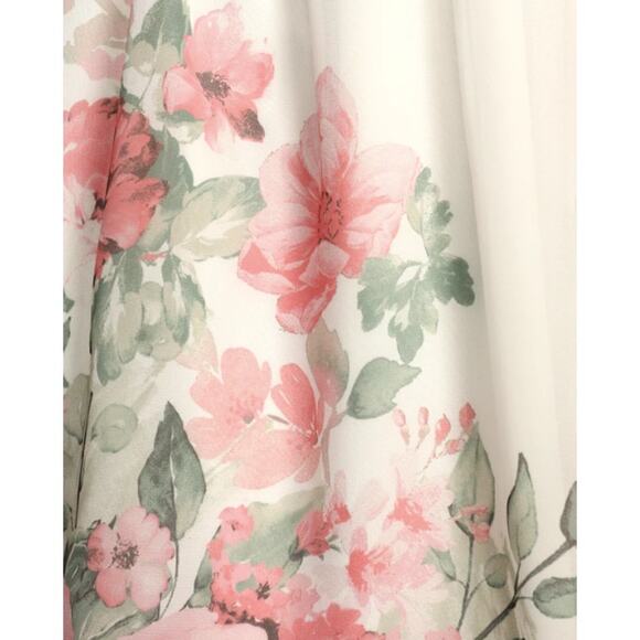 Garden Wanderings White Floral Print Sleeveless Mini Dress Size Small - Picture 3 of 7